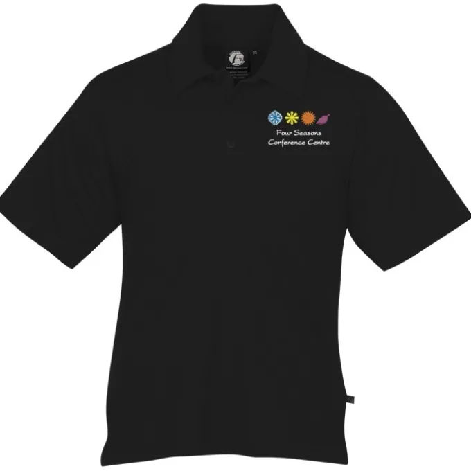 Ringspun Combed Cotton Jersey Polo - Men's - Embroidered - 24 hr