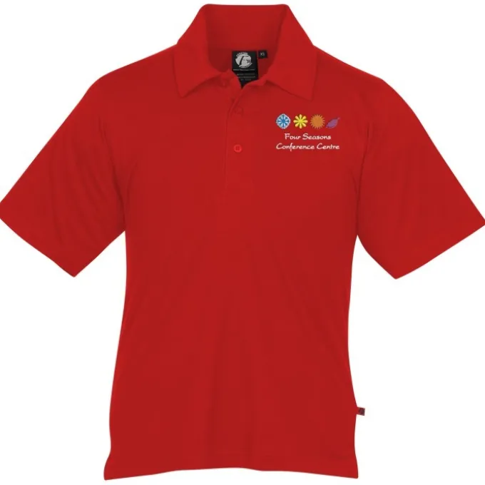 Ringspun Combed Cotton Jersey Polo - Men's - Embroidered - 24 hr