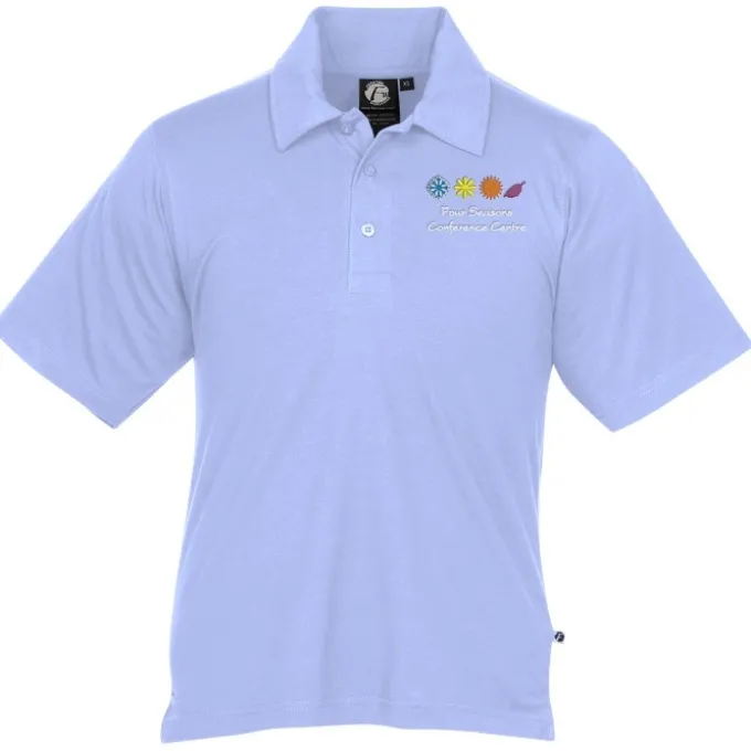 Ringspun Combed Cotton Jersey Polo - Men's - Embroidered - 24 hr