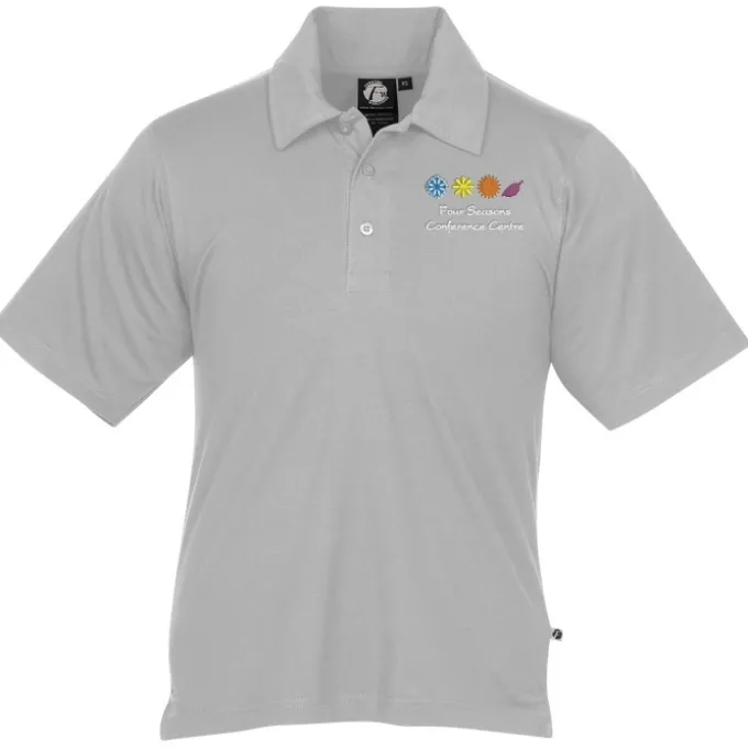 Ringspun Combed Cotton Jersey Polo - Men's - Embroidered - 24 hr