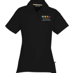 Ringspun Combed Cotton Jersey Polo - Ladies' - Embroidered - 24 hr