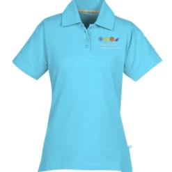 Ringspun Combed Cotton Jersey Polo - Ladies' - Embroidered - 24 hr