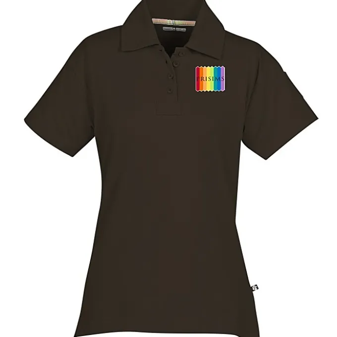 Ringspun Combed Cotton Jersey Polo - Ladies' - Full Color