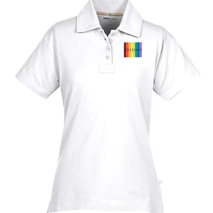 Ringspun Combed Cotton Jersey Polo - Ladies' - Full Color