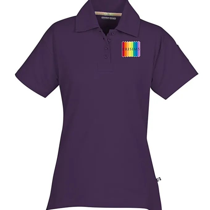 Ringspun Combed Cotton Jersey Polo - Ladies' - Full Color