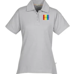 Ringspun Combed Cotton Jersey Polo - Ladies' - Full Color