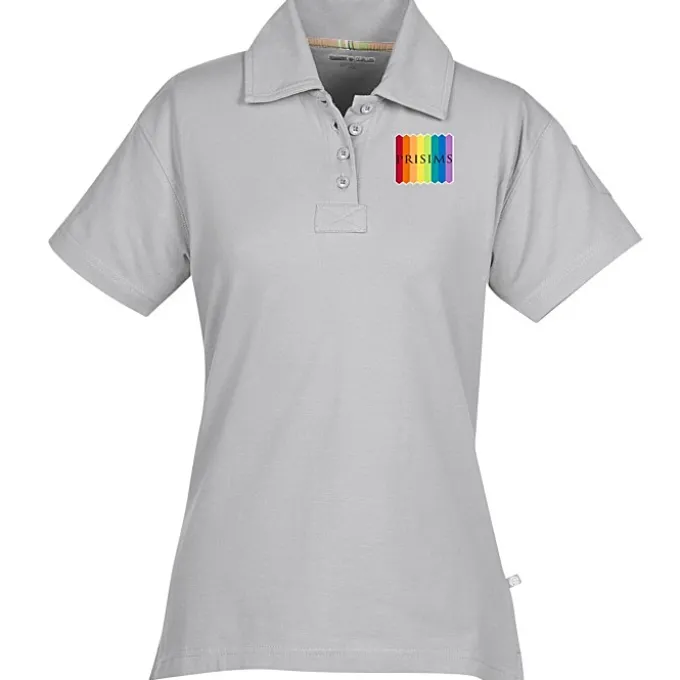 Ringspun Combed Cotton Jersey Polo - Ladies' - Full Color