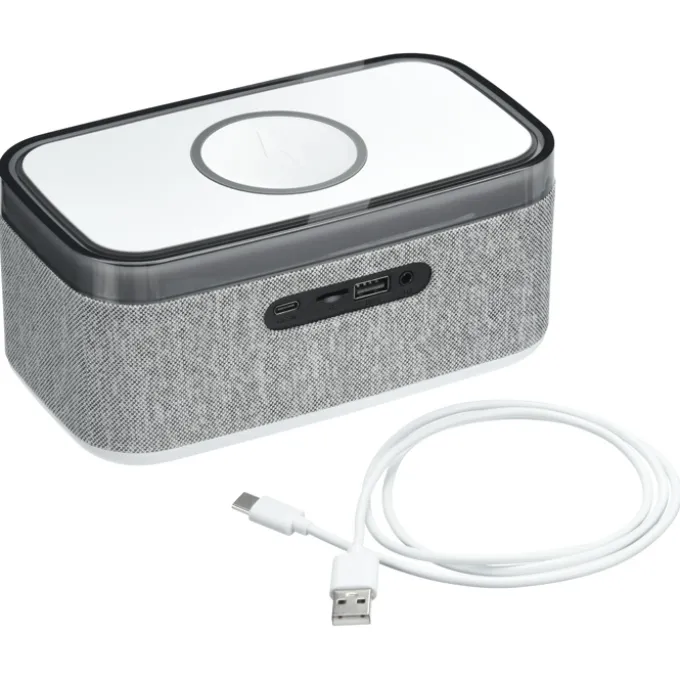 Rise & Shine Speaker with Wireless Charger