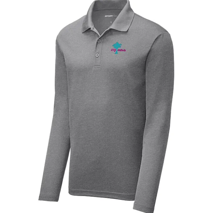 Rival RacerMesh Long Sleeve Polo - Men's