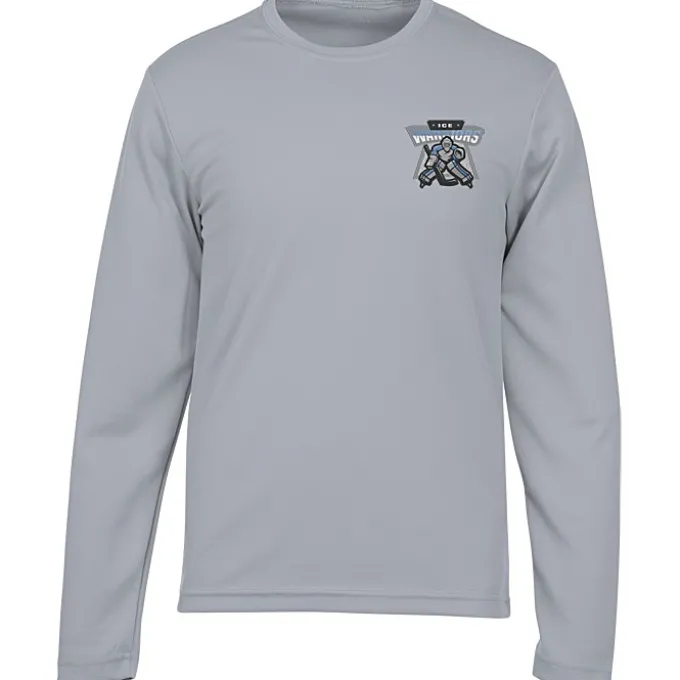 Rival RacerMesh Performance Long Sleeve Tee - Men's - Embroidered