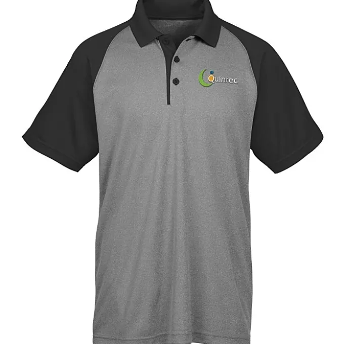 Rival RacerMesh Raglan Heather Polo - Men's