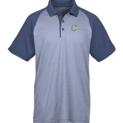 Rival RacerMesh Raglan Heather Polo - Men's