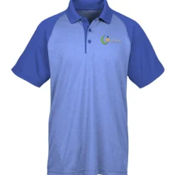 Rival RacerMesh Raglan Heather Polo - Men's