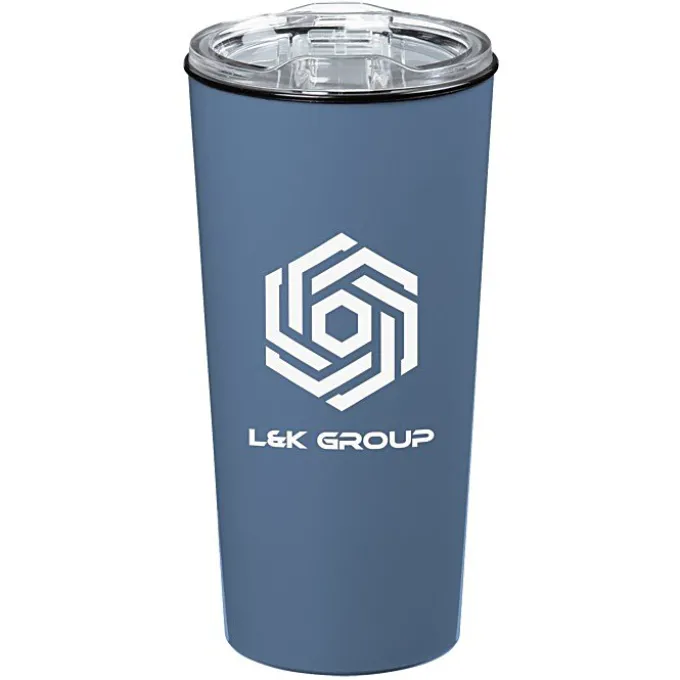 Roadmaster Travel Tumbler - 18 oz - Black Interior - Clear Lid