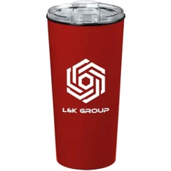 Roadmaster Travel Tumbler - 18 oz - Black Interior - Clear Lid