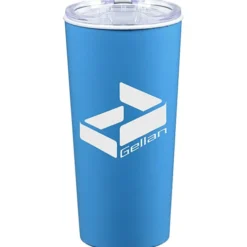 Roadmaster Travel Tumbler - 18 oz - White Interior - Clear Lid