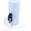 Roadmaster Tumbler with Flip Lid and Straw - 18 oz - White Interior