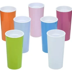 Roadmaster Tumbler with Flip Lid and Straw - 18 oz - White Interior