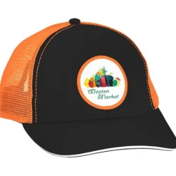 Roadster Sandwich Bill Trucker Cap - Full Color Patch