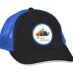Roadster Sandwich Bill Trucker Cap - Full Color Patch