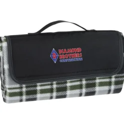 Roll-Up Picnic Blanket - Embroidered