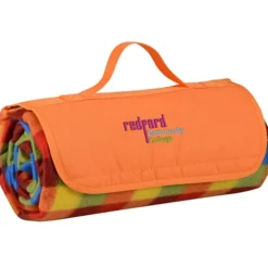 Roll-Up Picnic Blanket - Embroidered