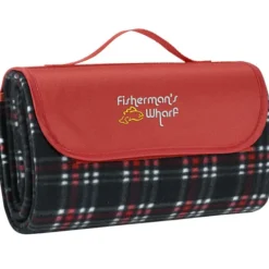 Roll-Up Picnic Blanket - Embroidered