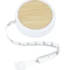 Round Bamboo Accent Tape Measure
