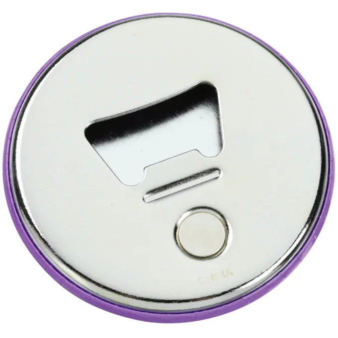 Round Button Magnetic Bottle Opener