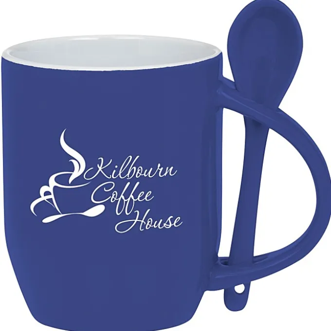 Rounded Spooner Coffee Mug - 11 oz
