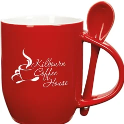 Rounded Spooner Coffee Mug - 11 oz