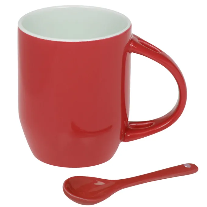 Rounded Spooner Coffee Mug - 11 oz