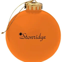 Round Shatterproof Ornament - Opaque