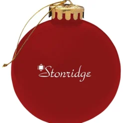 Round Shatterproof Ornament - Opaque