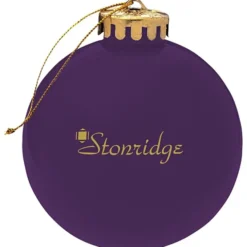 Round Shatterproof Ornament - Opaque