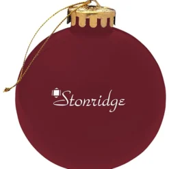 Round Shatterproof Ornament - Opaque