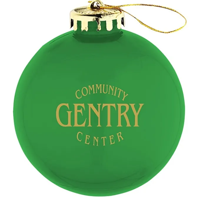Round Shatterproof Ornament - Translucent