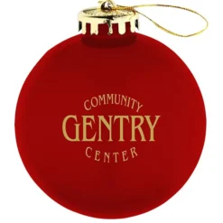 Round Shatterproof Ornament - Translucent