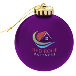 Round Shatterproof Ornament - Translucent - Full Color