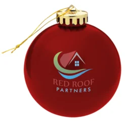 Round Shatterproof Ornament - Translucent - Full Color