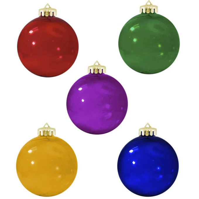 Round Shatterproof Ornament - Translucent - Full Color