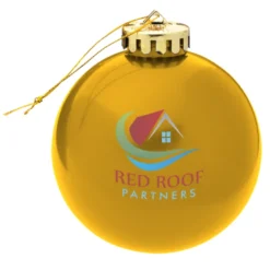 Round Shatterproof Ornament - Translucent - Full Color