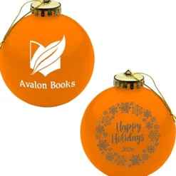 Round Shatterproof Ornament - Snowflake - Happy Holidays