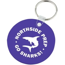 Round Soft Keychain - Opaque