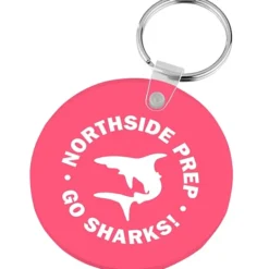 Round Soft Keychain - Translucent