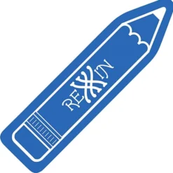 Rubber Bookmark - Pencil
