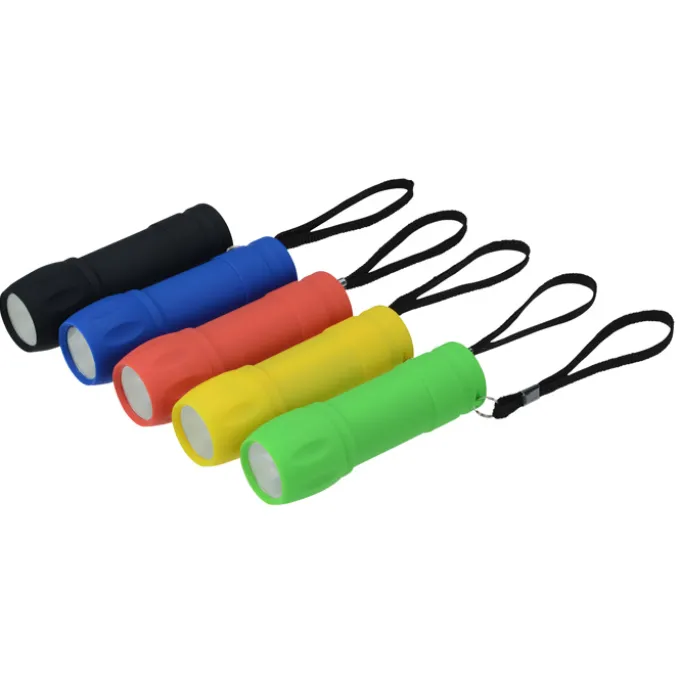 Rubberized COB Flashlight - 24 hr