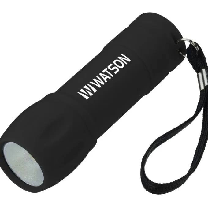 Rubberized COB Flashlight - 24 hr