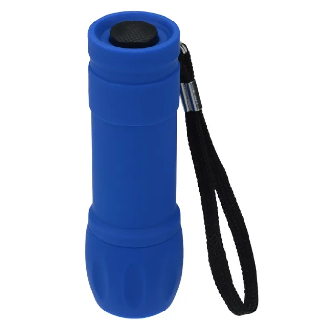 Rubberized COB Flashlight - 24 hr