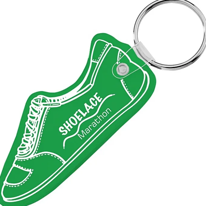 Running Shoe Soft Keychain - Translucent